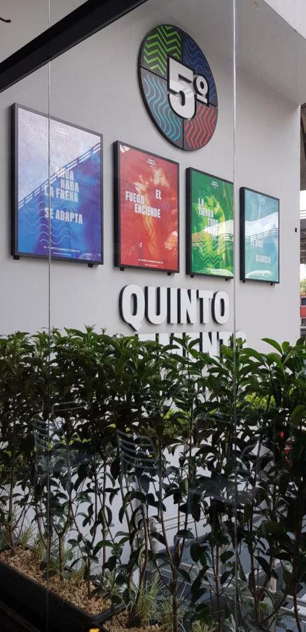 Hotel Quinto Elemento Mexiko-Stadt Exterior foto